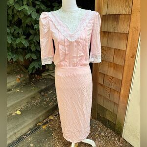 Gorgeous Vintage Handmade Prairie Dress